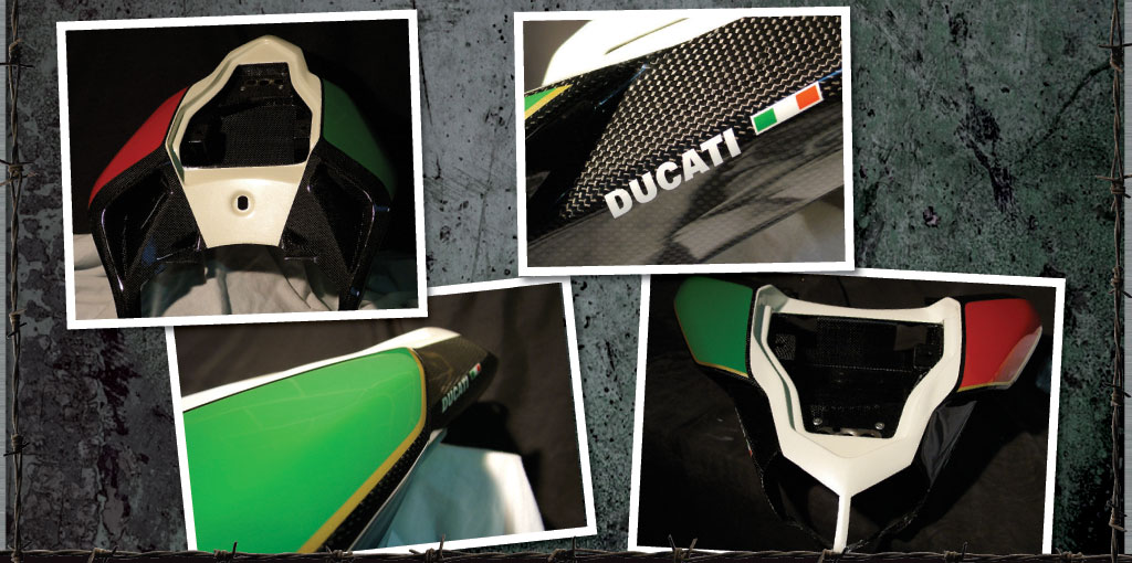 Ducati Carbon Seat Unit